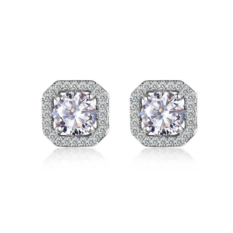 Square Halo Studs